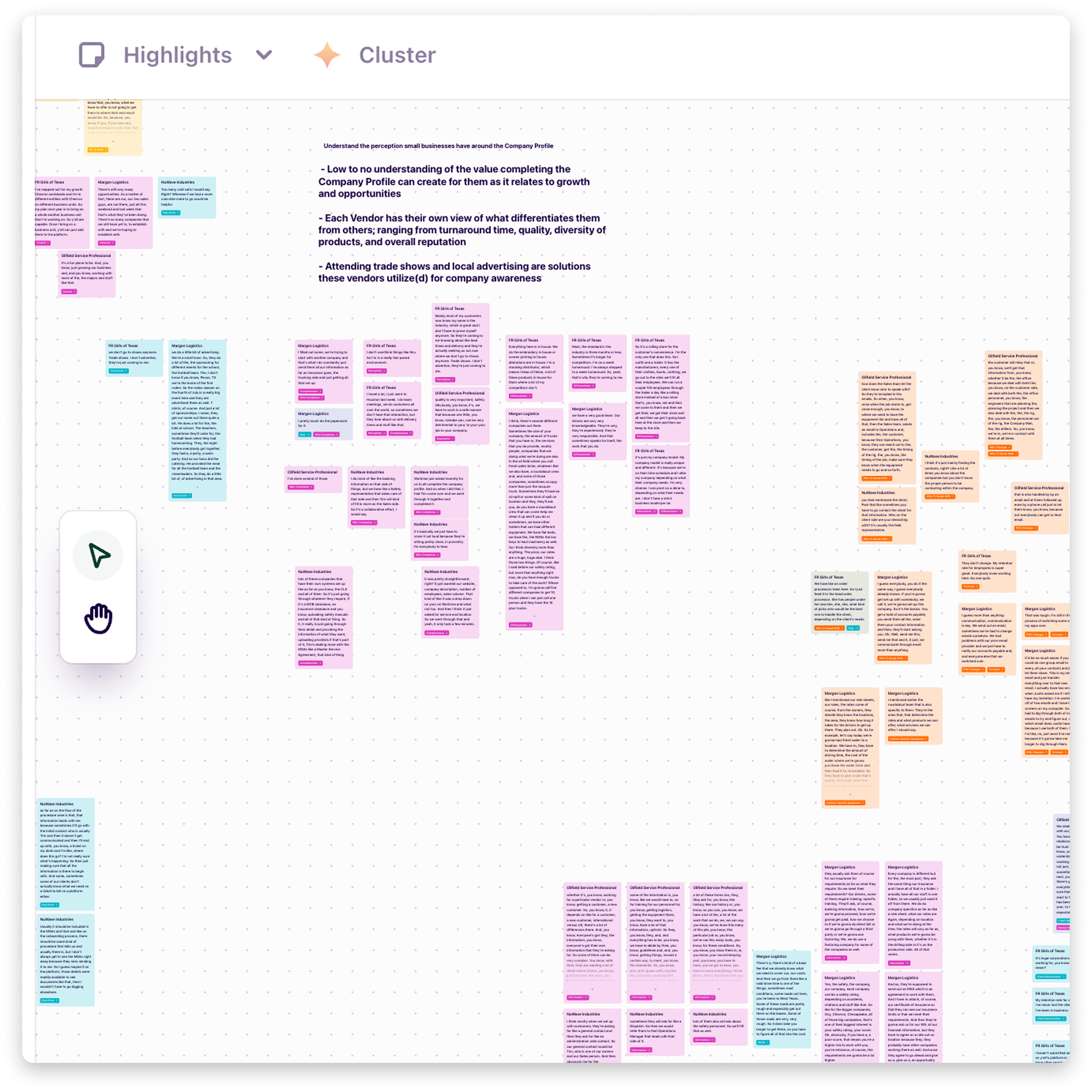 Workrise vendor profile main pain points